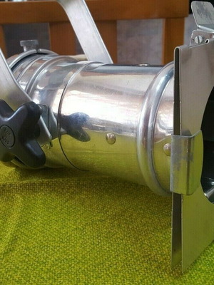 Theatrical spotlight used, 90s decade, 30cm length