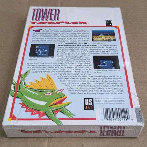 Tower Toppler (US Gold / Epyx) Atari ST sealed