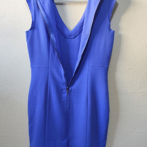 H&M sleeveless midi dress No44, blue