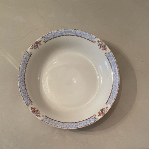 Candia porcelain deep plates used, pack of 6