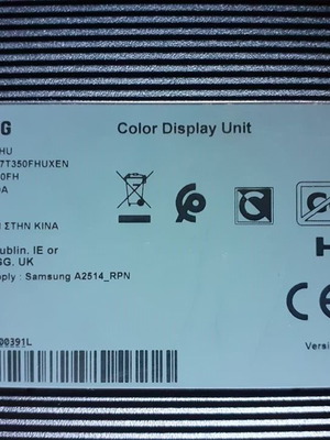 Πλακέτα Samsung F27T350FHU μεταχειρισμένη για μόνιτορ με μπάρα led