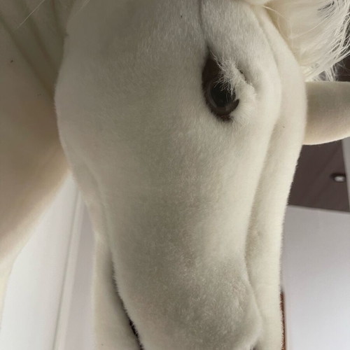 Unicorn plush wall decoration like new