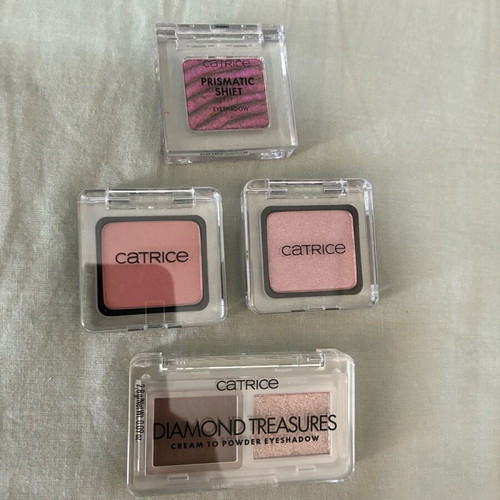 Catrice eyeshadow set of 4, Prismatic Shift, Art Couleurs & Diamond Treasures
