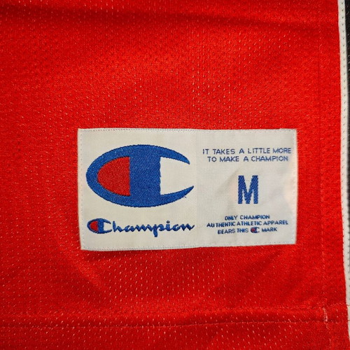 Toronto Raptors Jersey Champion basketball vest used, youth medium, Bargnani 7