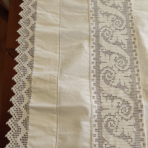 Handmade curtain 190 x 95 like new