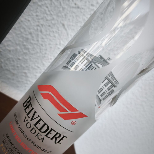 Belvedere vodka set, limited edition collectible bottles