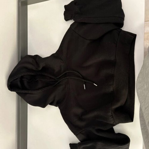 Crop hoodie used, size XS