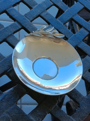 Silver decorative bowl with 925 stamp like new