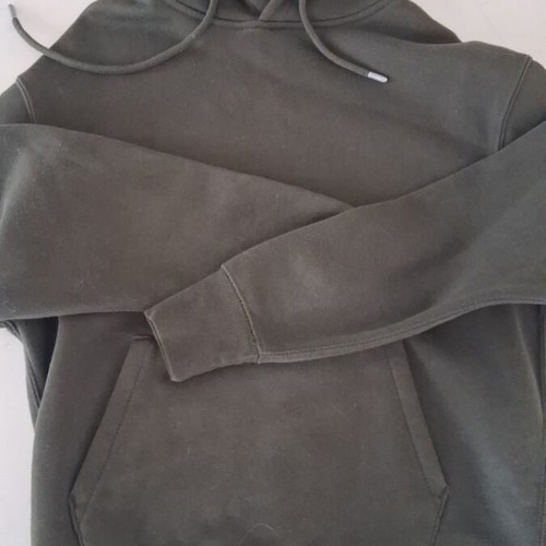 Pull & Bear hoodie, olive green, size XS