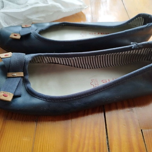 Tamaris ballerinas like new, dark blue, size 37