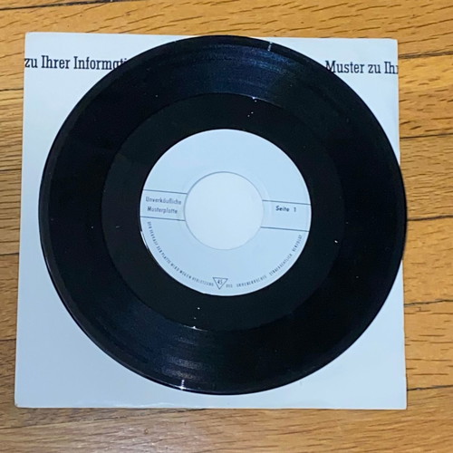 Joe Cocker When the Night Comes Ruby Lee rare German test pressing single Capitol collectible vinyl 45 rpm