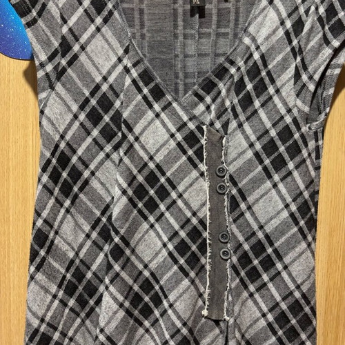 Attrattivo dress like new, black and gray, size S-M