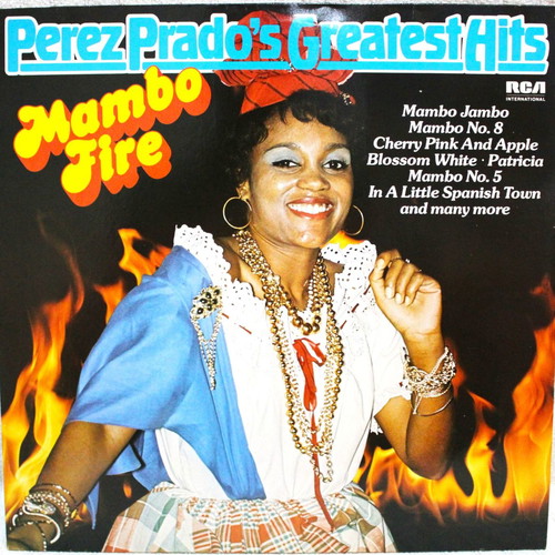 Perez Prado And His Orchestra Mambo Fire vinyl LP used, Latin