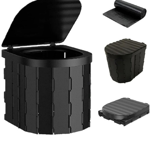 Folding Toilet Tent and Folding Toilet Set New