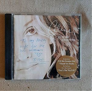 CD Celine Dion - All the way...A decade of song