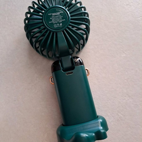 Mini handheld fan new with rechargeable USB battery, portable foldable