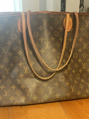 Louis Vuitton Neverfull shoulder bag large size used, monogram brown