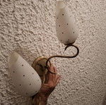 Vintage wall light used