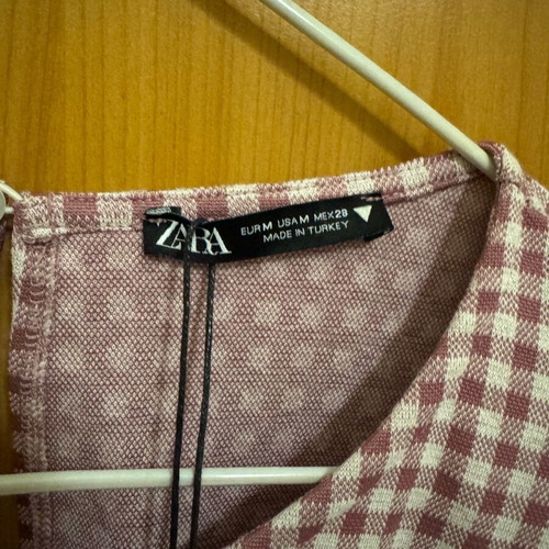 Zara dress new, pink, size M