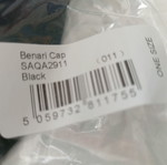 Καπέλο τζόκεϊ Ellesse καινούργιο, μαύρο και γκρι, one size