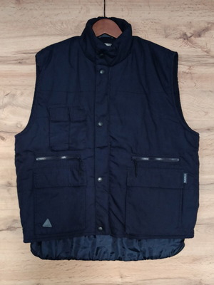 Panoply work vest size L like new, blue