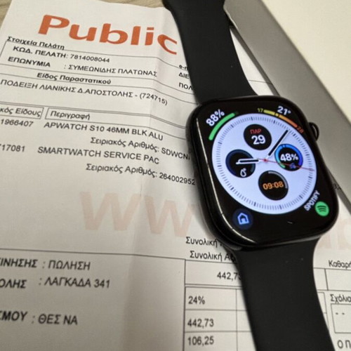 Apple Watch Series 10 46mm black like new, 92% battery health