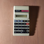 Calculator Αριθμομηχανή Sharp μεταχειρισμένη vintage 80's