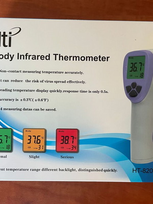 Hti Digital Forehead Thermometer with Infrared HT-820D New