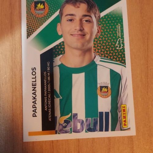 Papakanelos and Liavas Rio Ave Panini stickers