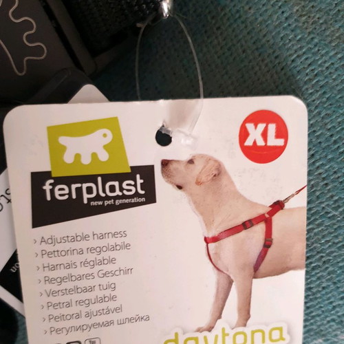 Σαμαράκι σκύλου Ferplast Daytona XL καινούργιο με μαλακή επένδυση
