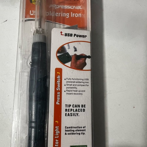 Usb soldering iron new, low voltage 5volt