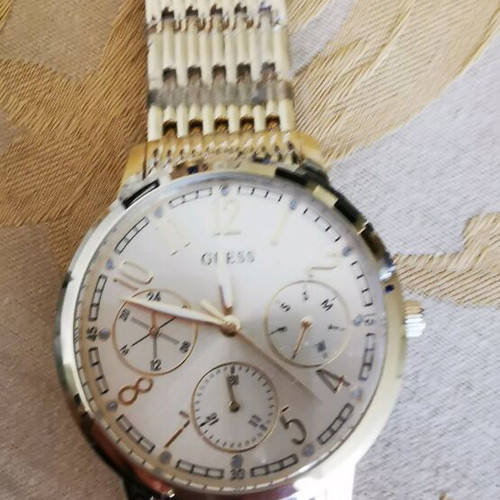Guess wristwatch like new, gold women's