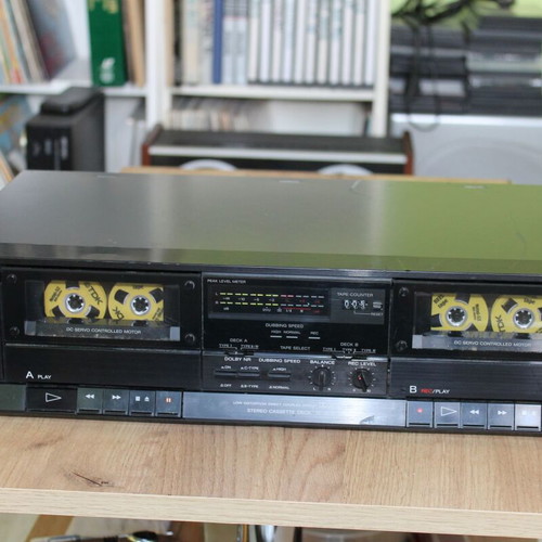 Sony TC-W300 Dual Cassette Player like new