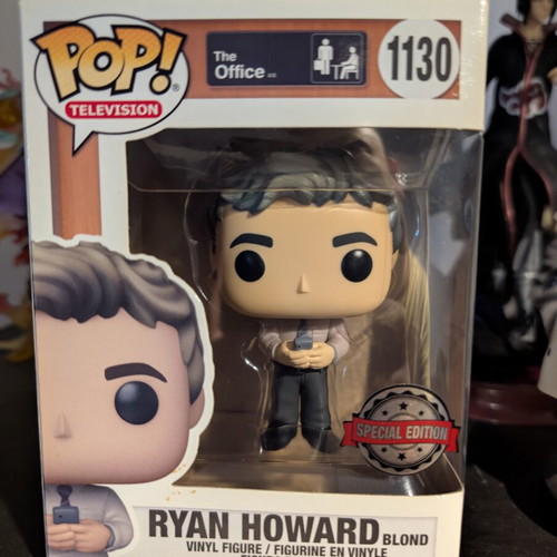 Ryan Howard Blond Funko Pop 1130 The Office