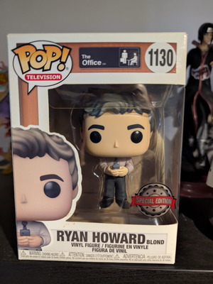 Ryan Howard Blond Funko Pop 1130 The Office
