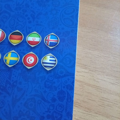 Panini World Cup Russia 2018 UK Edition Sticker Album used, empty