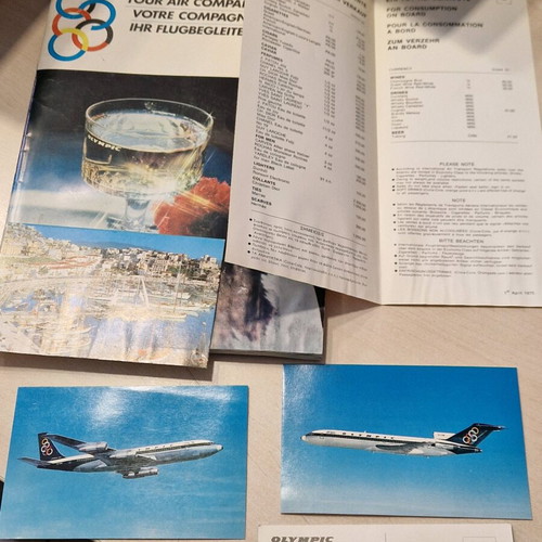 Your Air Companion used with postcard and catalog