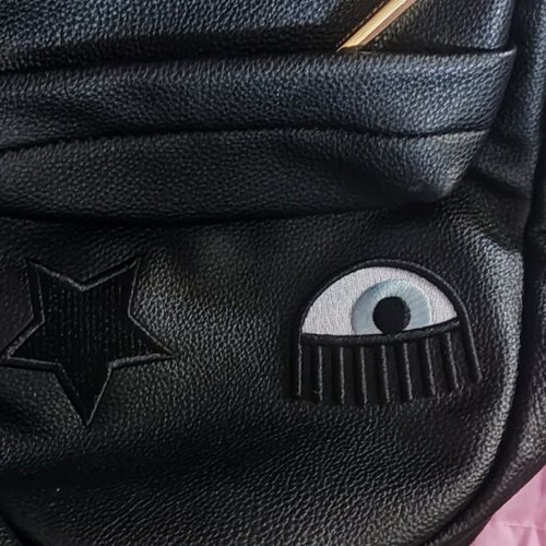 Chiara Ferragni Backpack like new, black and white
