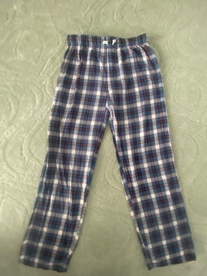 Пижамени панталони за 10-12 години като нови, многоцветни