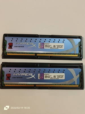 Kingston 8GB (2x4GB) 1600MHz CL9 Kit used