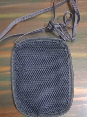 Mobile phone crossbody bag gray like new