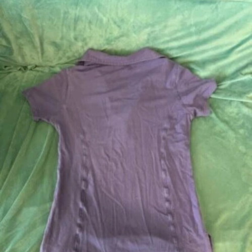 Napapijri Geographic Women's Polo Tshirt purple size small used