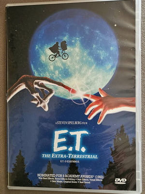E.T. The Extra-Terrestrial DVD like new with Greek subtitles