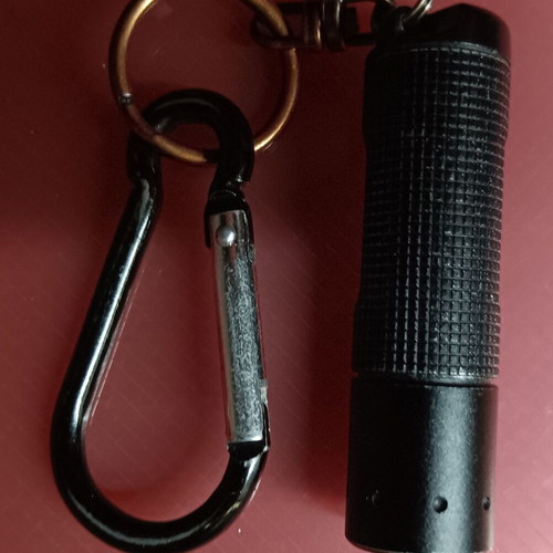 Mini flashlight used