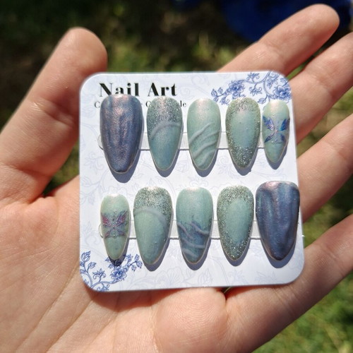 Press On Nails new with application tools