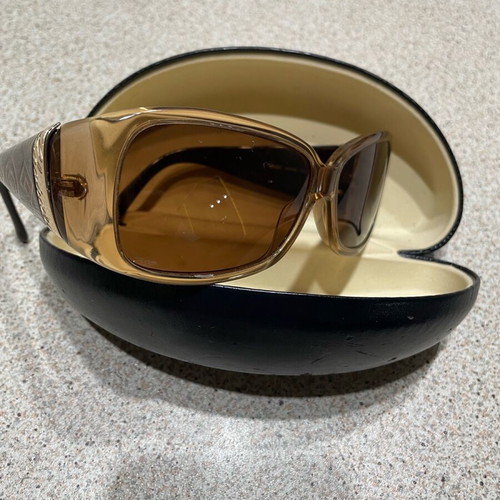 Chopard sunglasses like new, brown, women's