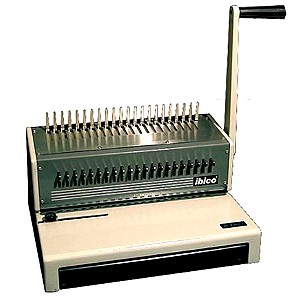 Επαγγελματική μηχανή βιβλιοδεσίας σπιράλ IBICO COMBO 21