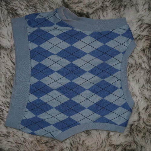 Blue top size M like new