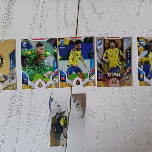 Adrenalyn XL 2026 12 Panini FIFA 365 Al Nassr cards like new