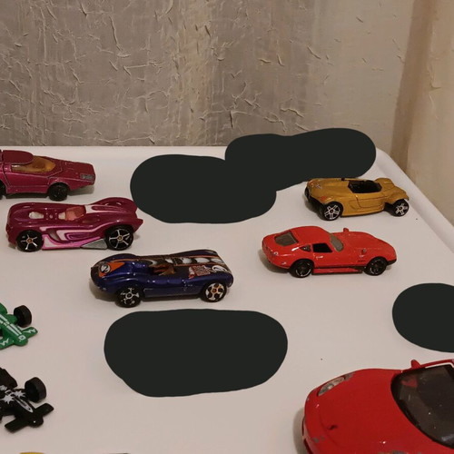 Hot Wheels and Matchbox toy cars used